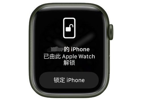 万宁苹果手机维修分享用 AppleWatch 解锁配备面容 ID 的 iPhone方法 