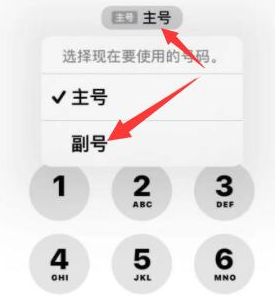 万宁苹果14维修店分享iPhone 14 Pro Max使用副卡打电话的方法 