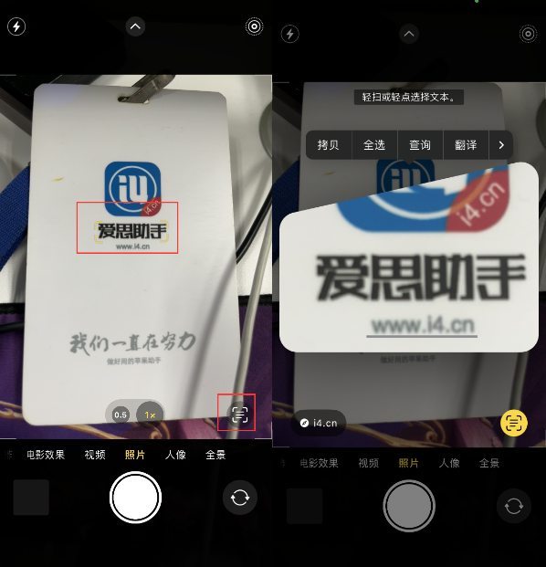 万宁苹果手机维修分享升级iOS 16后如何通过相机翻译文本 