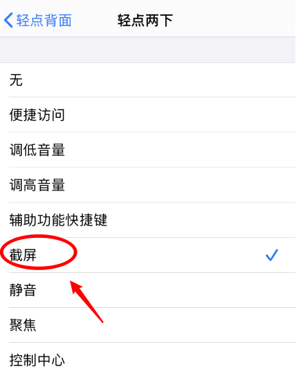 万宁苹果手机维修分享iPhone12如何启用双击截屏 